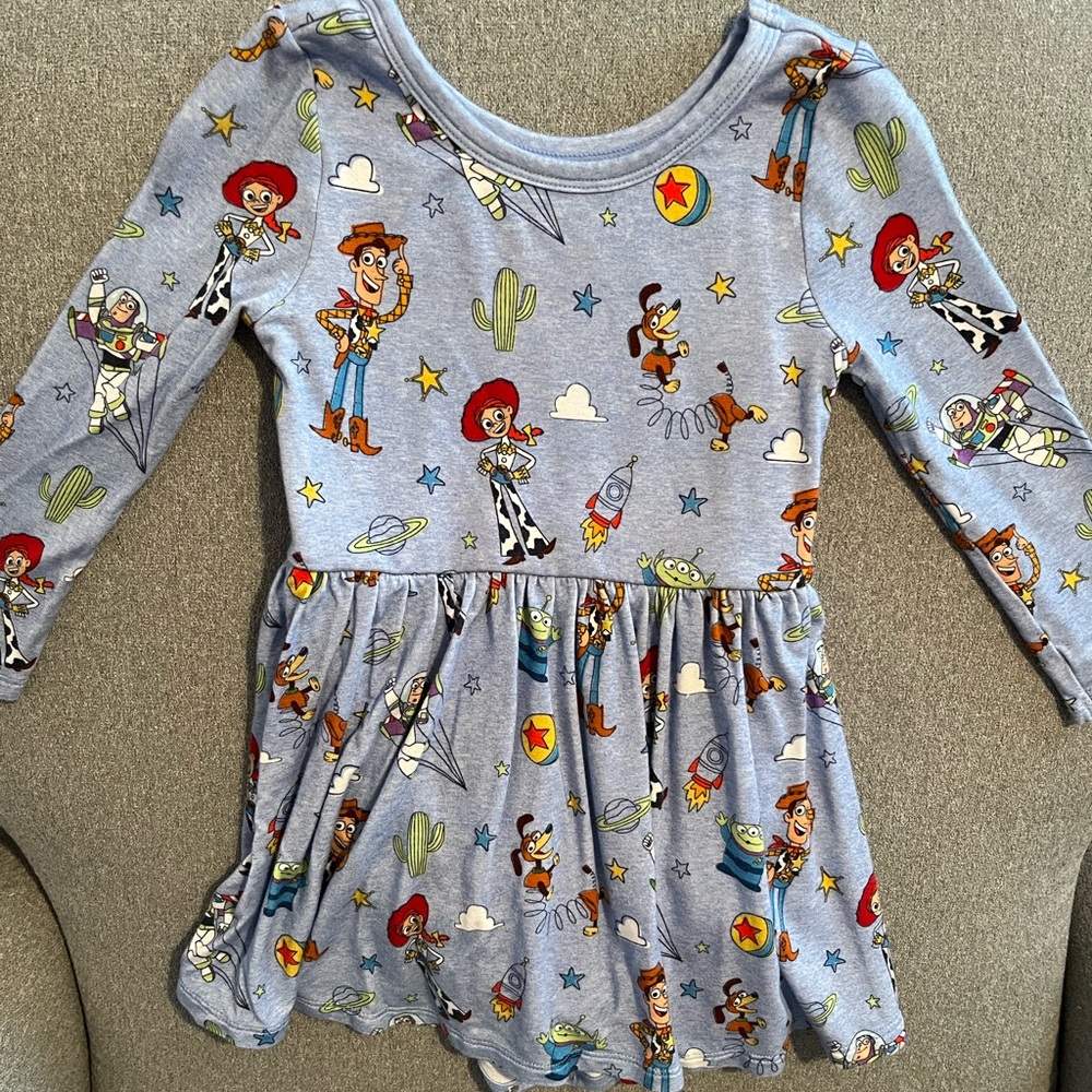 Little Sleepies Toy Story twirl dress with bodysuit.